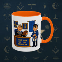 Masonic Mugs - The Masonic Moment - Worshipful Master Printify