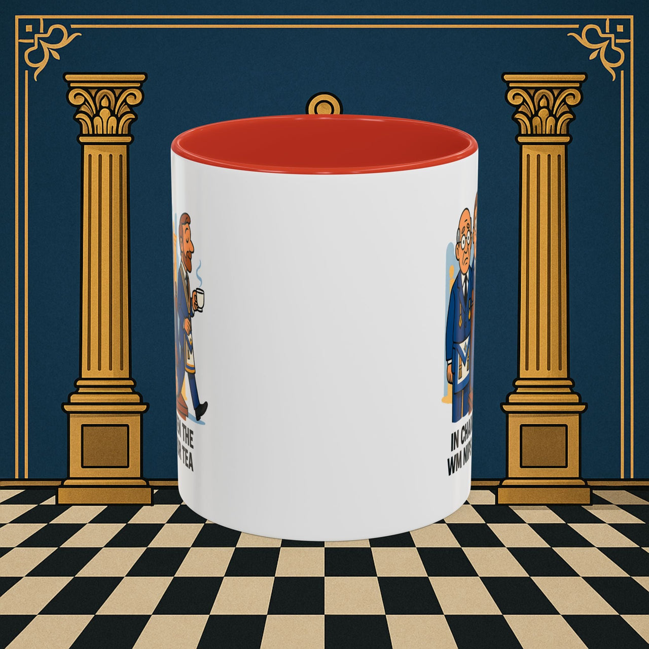 Masonic Mugs - Tea Time Troubles - Senior Warden Printify