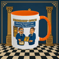 Masonic Mugs - Welcoming New Brothers - Membership Secretary Printify