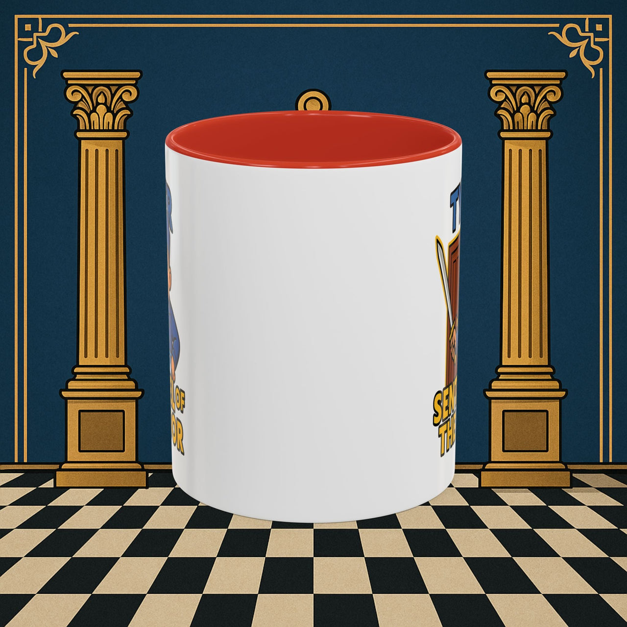 Masonic Mugs - Tyler's Watchful Guard - Tyler Printify
