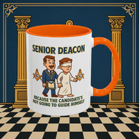 Masonic Mugs - Guiding Light - Senior Deacon Printify