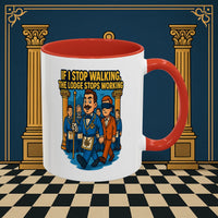 Masonic Mugs - Walking the Masonic Path - Senior Deacon Printify