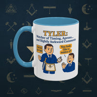 Masonic Mugs - Tyler's Awkward Moment - Tyler Printify