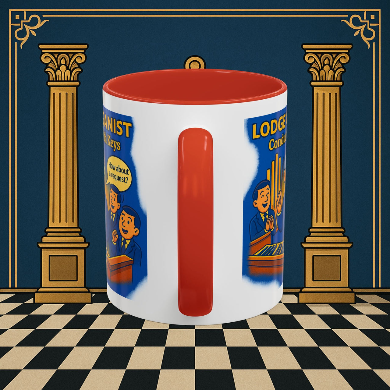 Masonic Mugs - Masonic Melodies - Organist Printify