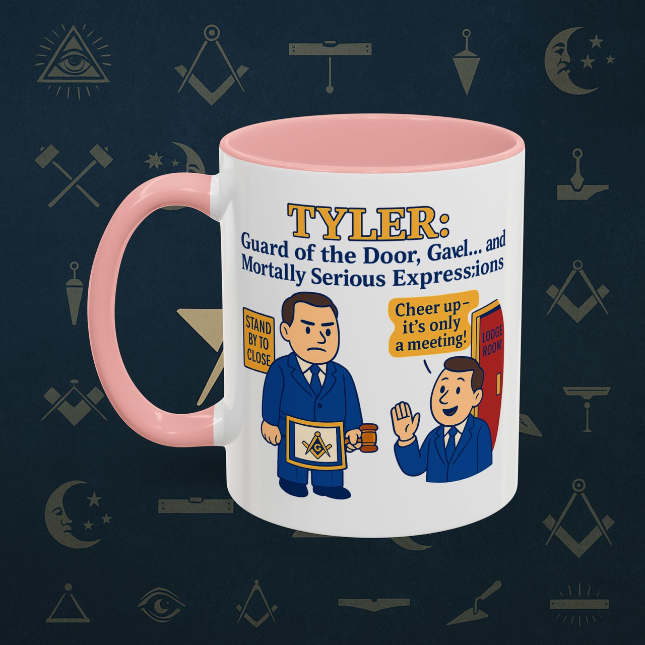 Masonic Mugs - Masonic Mysteries - Tyler Printify