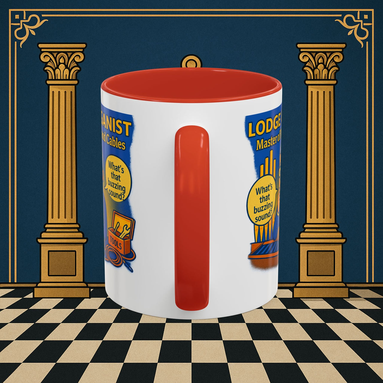 Masonic Mugs - Buzz Kill - Organist Printify