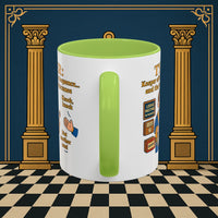 Masonic Mugs - Tyler's Doorway Dilemma - Tyler Printify