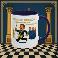 Masonic Mugs - Stepping Out - Senior Deacon Printify