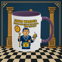Masonic Mugs - Masonic Vigilance: Junior Warden's Timekeeping Duty,  Junior Warden Printify