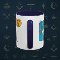 Masonic Mugs - Secret Fridge Defender - Tyler Printify
