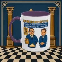Masonic Mugs - Welcome to the Club - Membership Secretary Printify