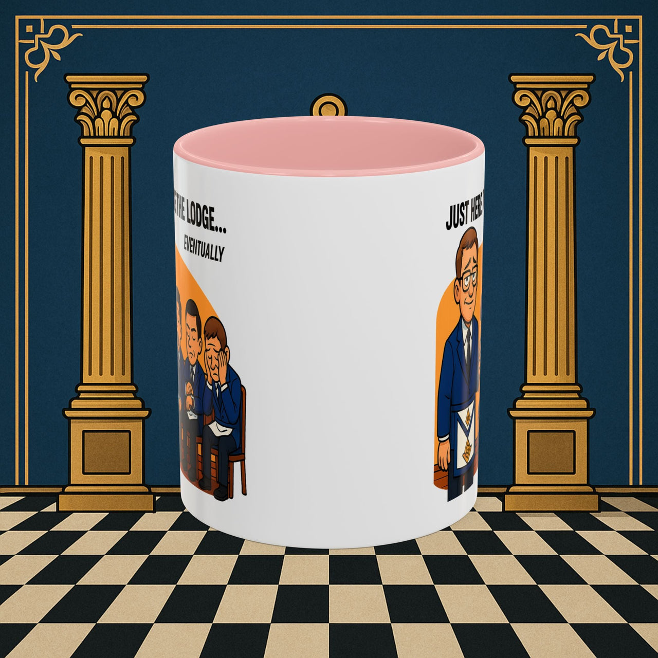 Masonic Mugs - Lodge of Endless Deliberation - Senior Warden Printify
