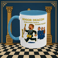 Masonic Mugs - Stepping Out - Senior Deacon Printify