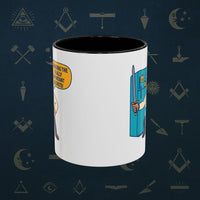Masonic Mugs - Secret Fridge Defender - Tyler Printify