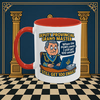 Masonic Mugs - Email Overload - Deputy Provincial Grand Master Printify