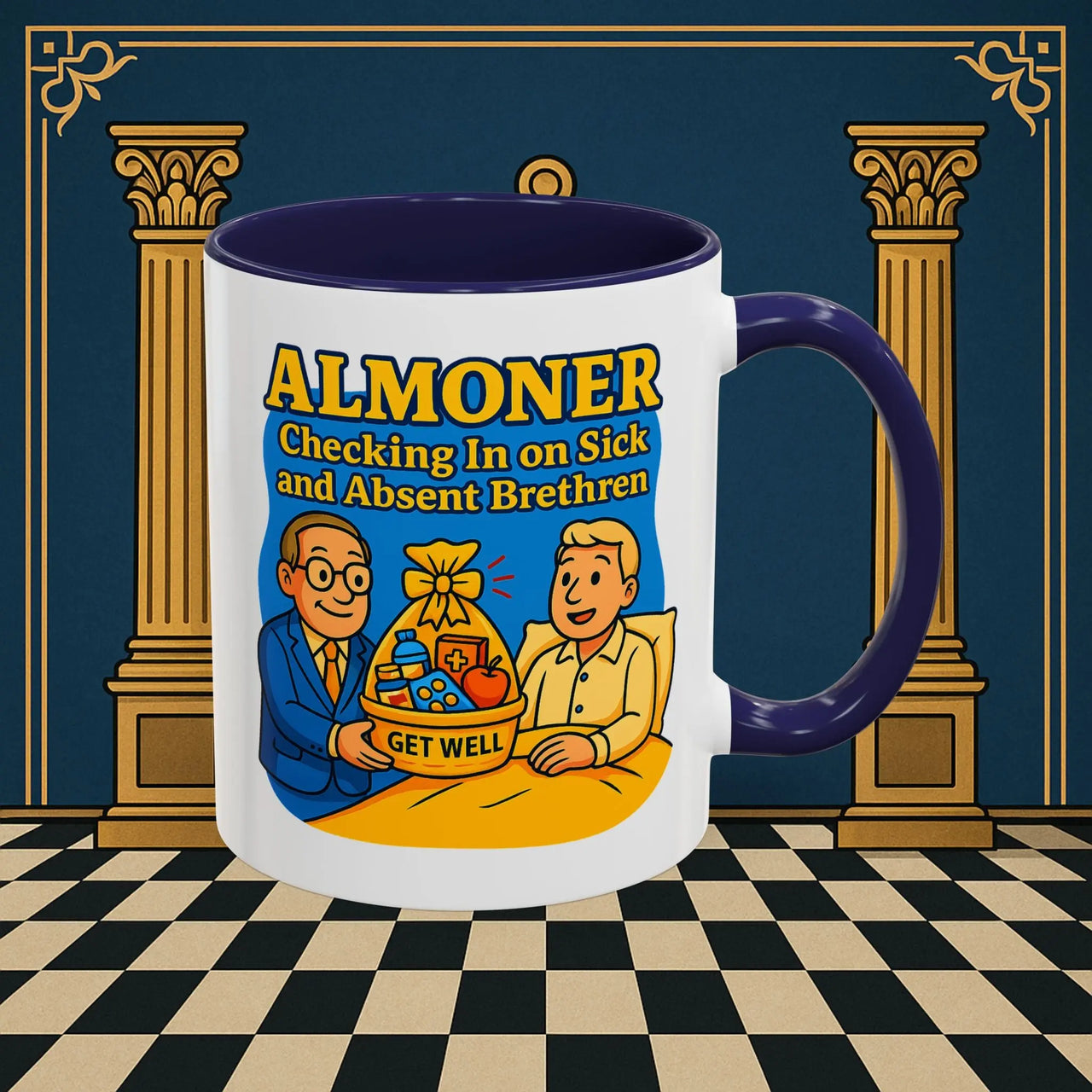 Masonic Mugs - Caring Compassion - Almoner Printify