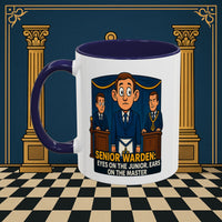 Masonic Mugs - Masonic Watchfulness - Senior Warden Printify