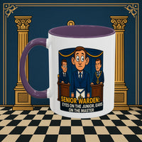 Masonic Mugs - Masonic Watchfulness - Senior Warden Printify