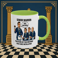 Masonic Mugs - Lodge Leadership - Senior Warden Printify