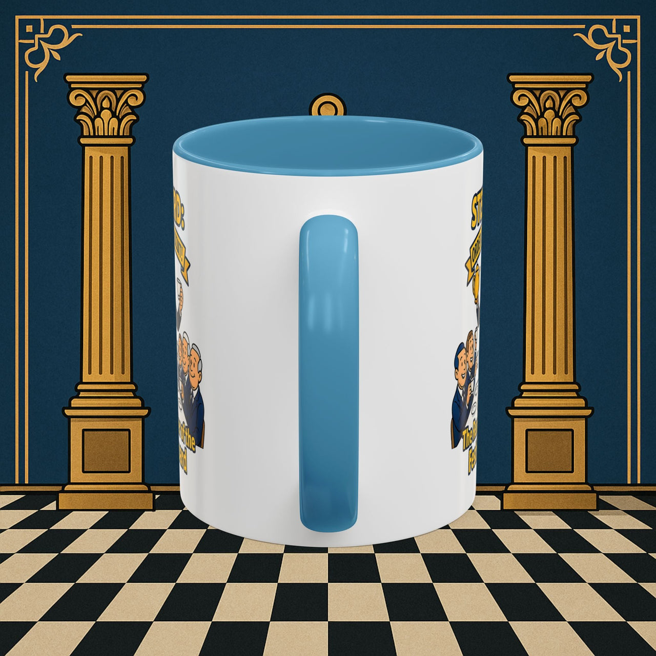 Masonic Mugs - Masonic Tea Party - Steward Printify