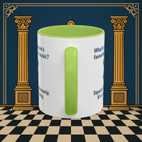 Masonic Mugs Ready to Go – Favourite Type of Music (Accent Coloured 11oz Mug) Printify