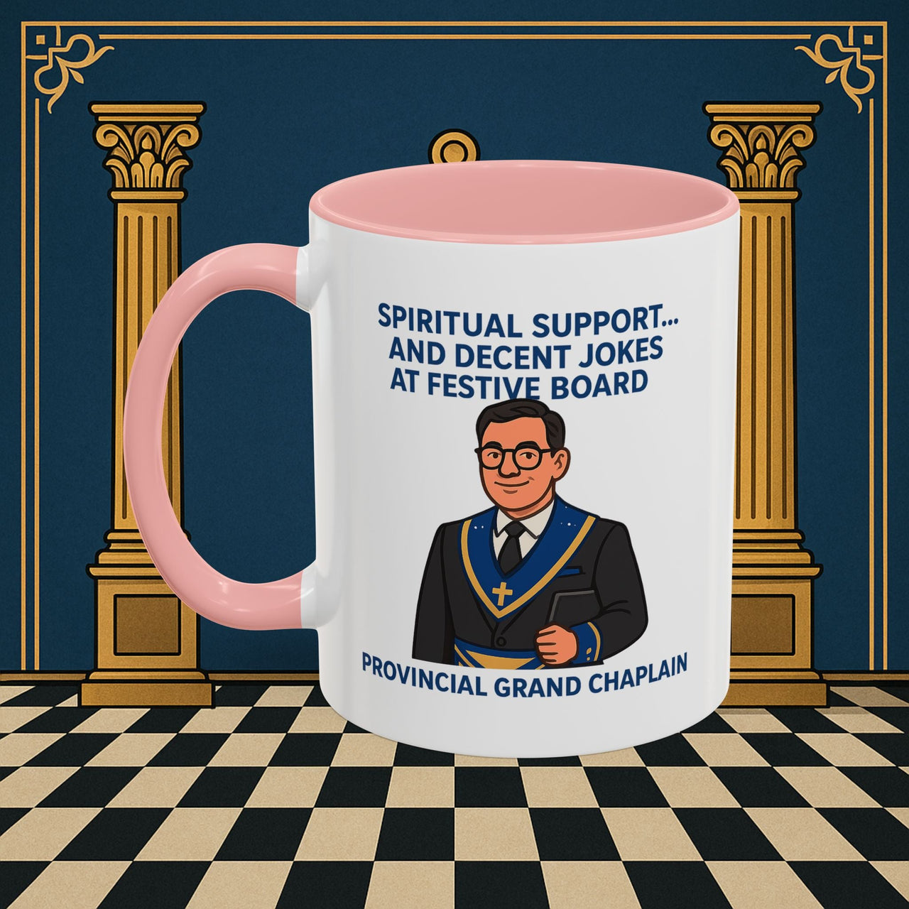 Masonic Mugs - Divine Humor - Provincial Grand Chaplain Printify