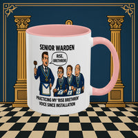 Masonic Mugs - Lodge Leadership - Senior Warden Printify