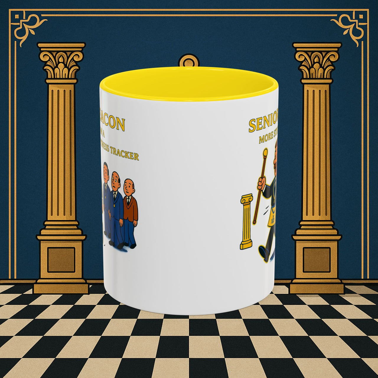 Masonic Mugs - Stepping Out - Senior Deacon Printify