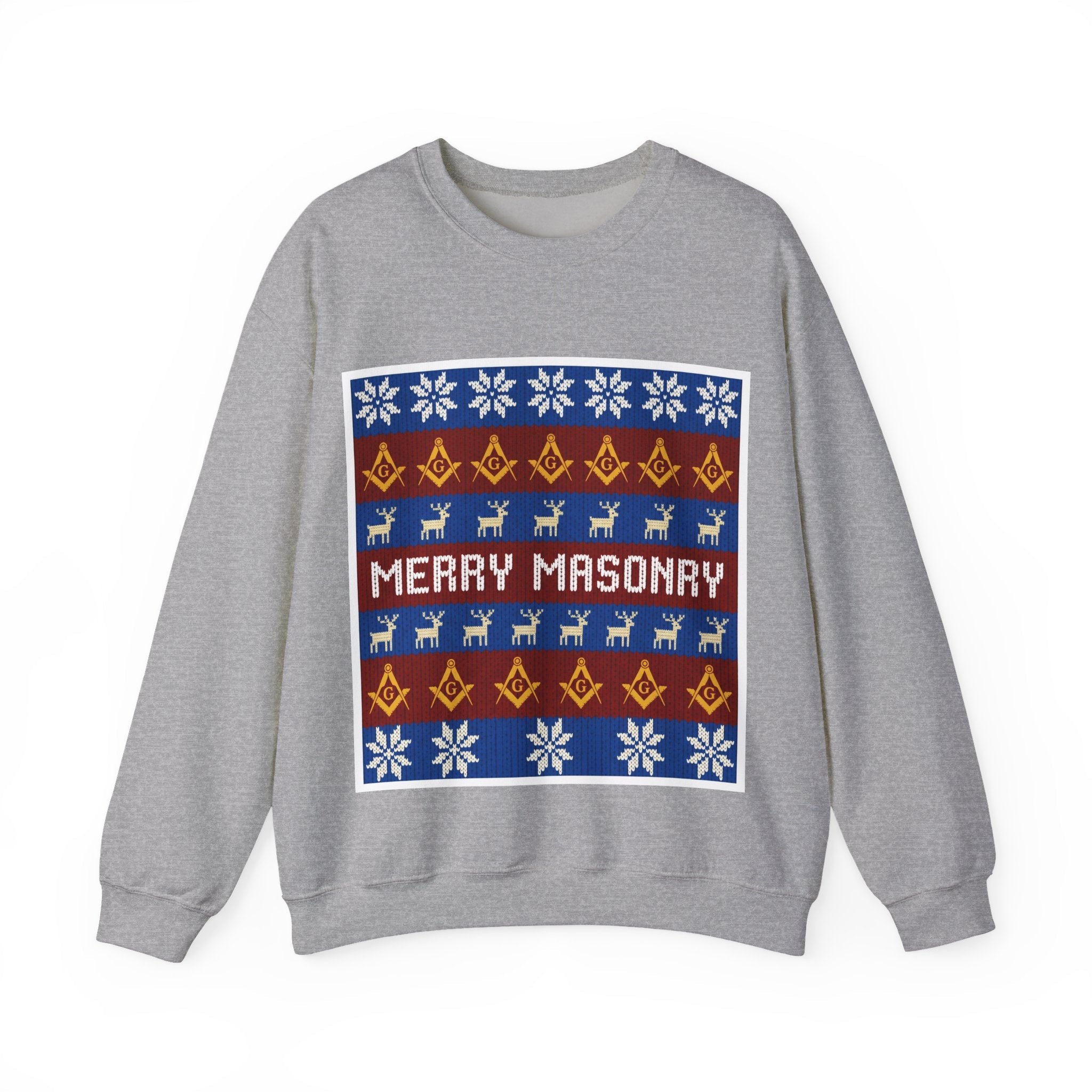 Merry Masonry Masonry Sweatshirt Printify