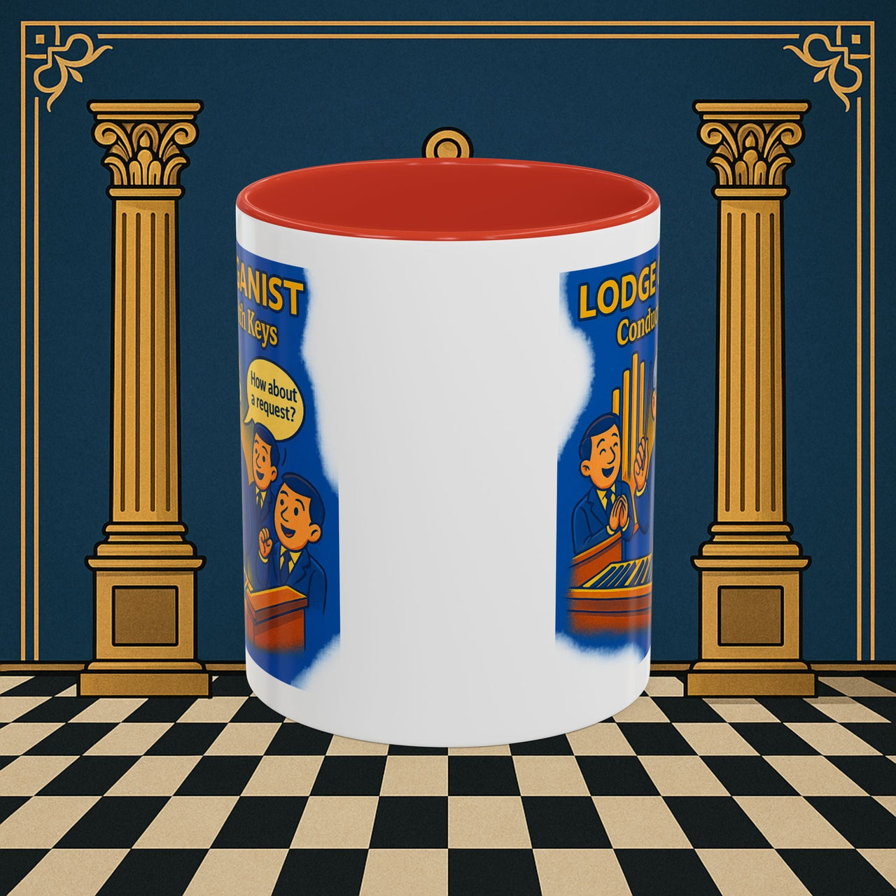 Masonic Mugs - Masonic Melodies - Organist Printify