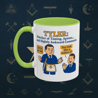 Masonic Mugs - Tyler's Awkward Moment - Tyler Printify
