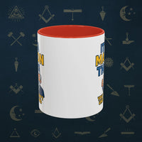 Masonic Mugs Ready to Go – It’s a Mason Thing (Accent Coloured 11oz Mug) Printify