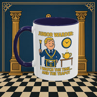 Masonic Mugs - Masonic Moments: Lodge Officer's Tea Time, Junior Warden Printify