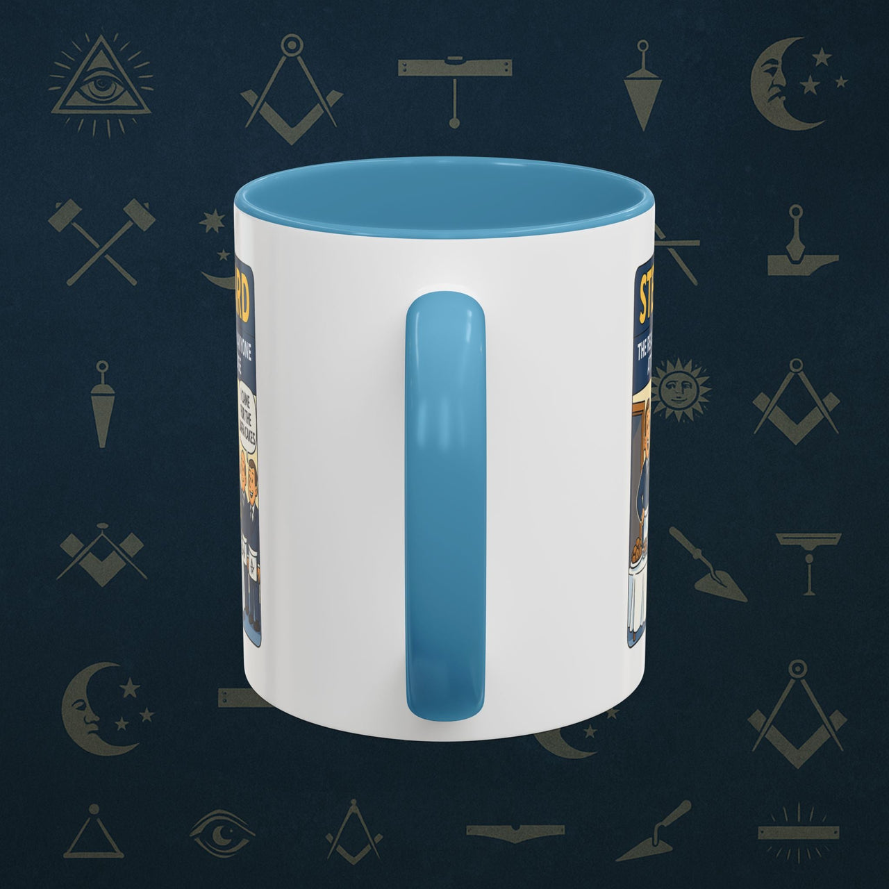 Masonic Mugs - Cake and Conspiracy - Steward Printify
