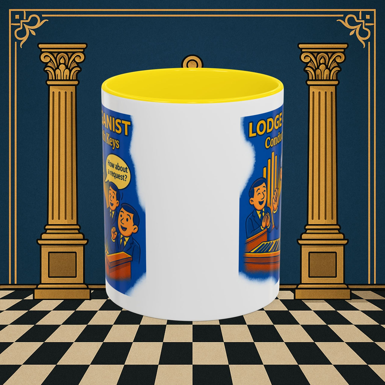 Masonic Mugs - Masonic Melodies - Organist Printify