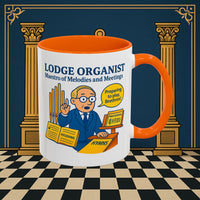 Masonic Mugs - Maestro of Melodies - Organist Printify