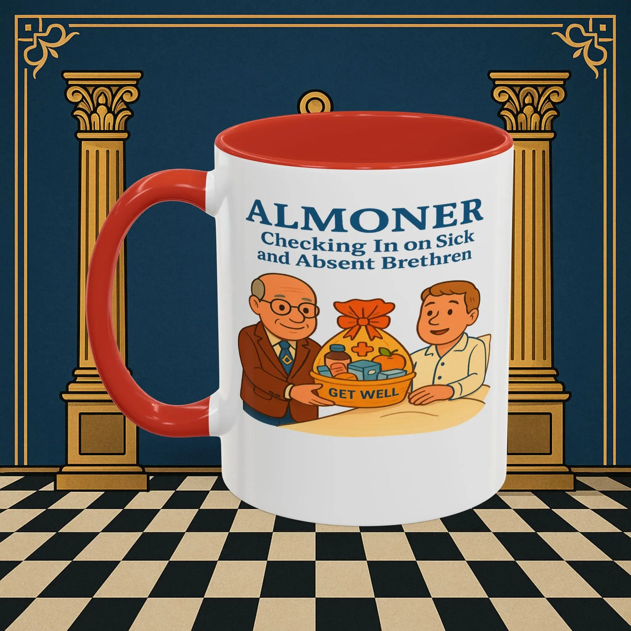Masonic Mugs - Compassion Basket - Almoner Printify