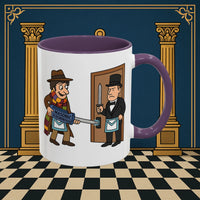 Masonic Mugs – Master of Improvisation (Accent Coloured 11oz Mug) Printify