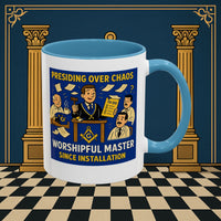 Masonic Mugs - Leadership Labyrinth - Worshipful Master Printify