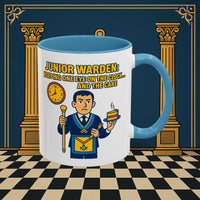 Masonic Mugs - Masonic Vigilance: Junior Warden's Timekeeping Duty,  Junior Warden Printify