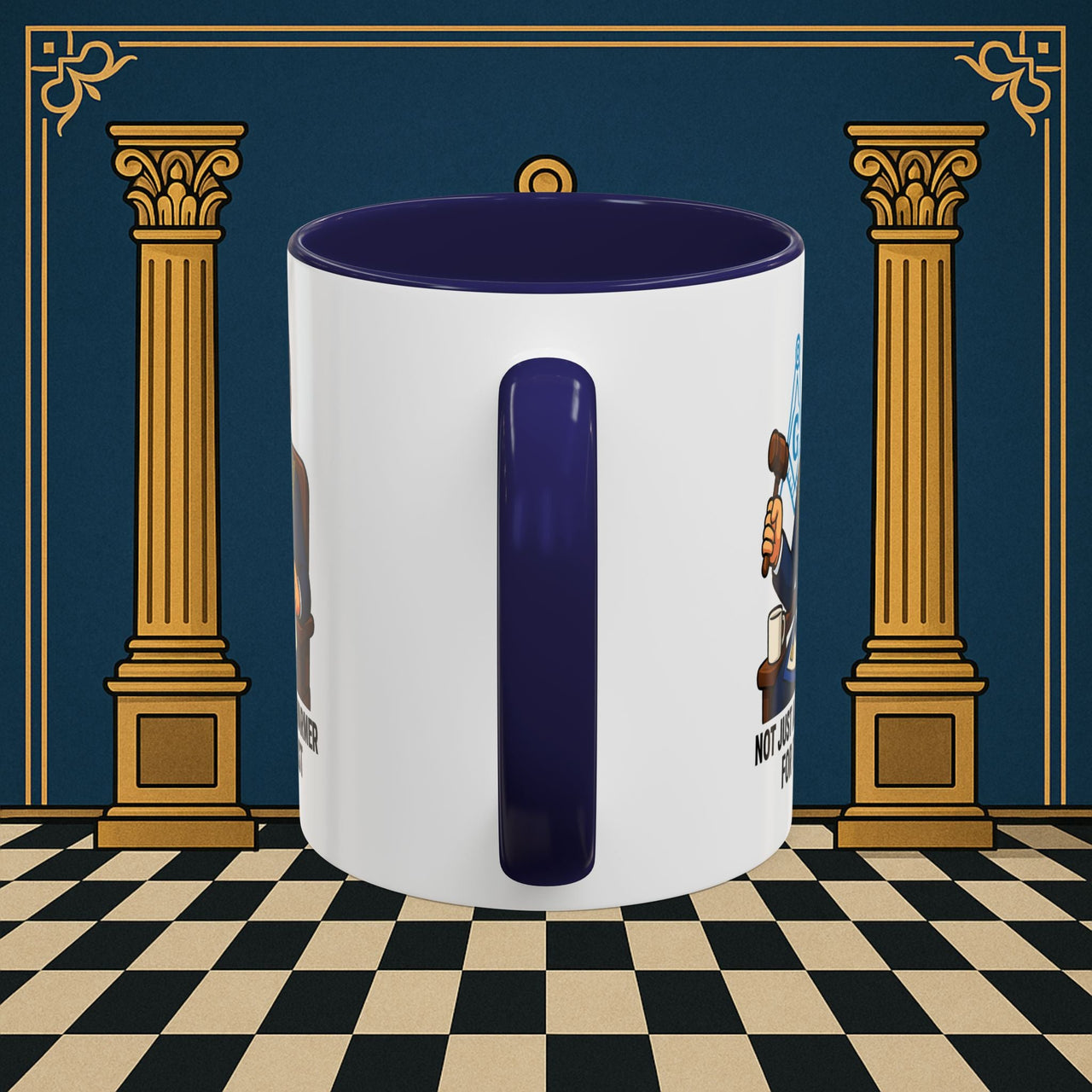 Masonic Mugs - Masonic Majesty - Senior Warden Printify