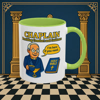 Masonic Mugs Ready to Go - Comfort in Faith - Chaplain Printify