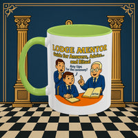 Masonic Mugs - Lodge Mentor: Fraternal Ritual Guidance, Lodge Mentor Printify