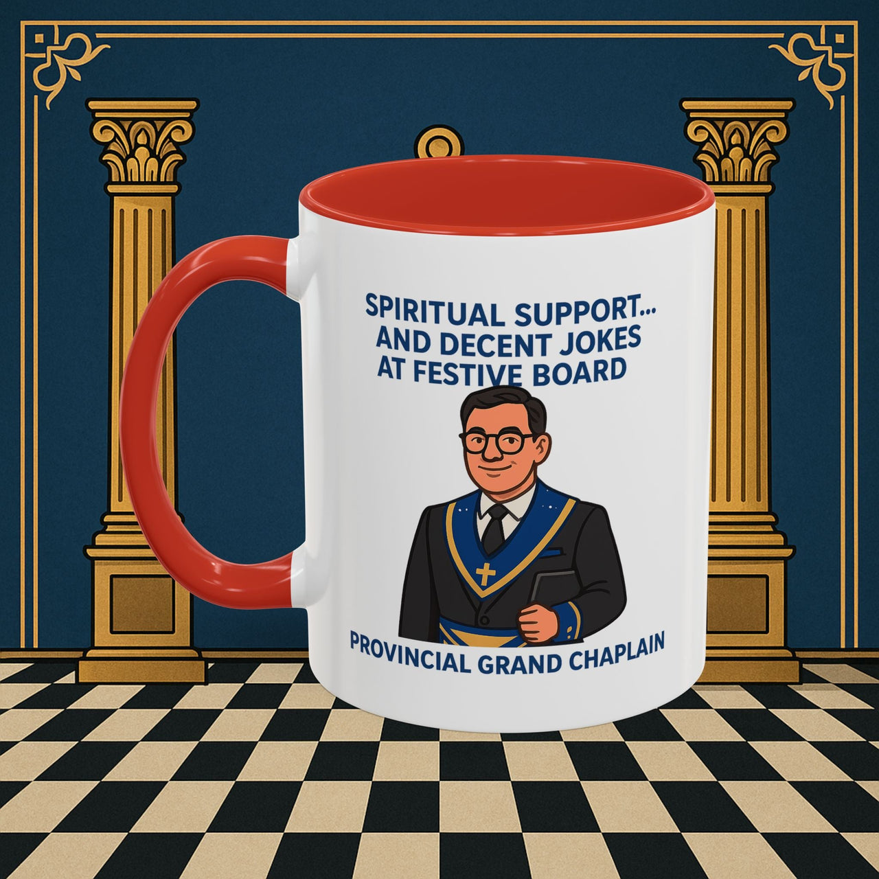 Masonic Mugs - Divine Humor - Provincial Grand Chaplain Printify