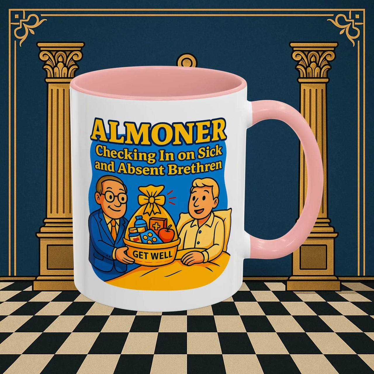 Masonic Mugs - Caring Compassion - Almoner Printify