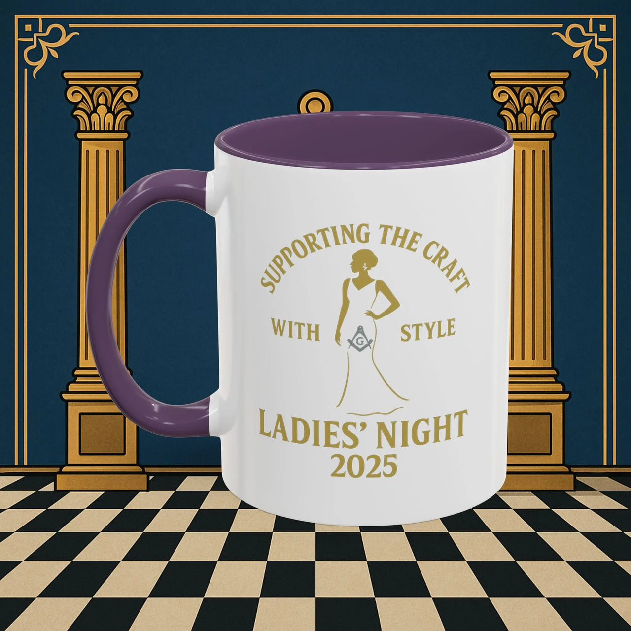 Masonic Mugs – Supporting the Craft With Style (Ladies’ Night 2025), [...] Printify