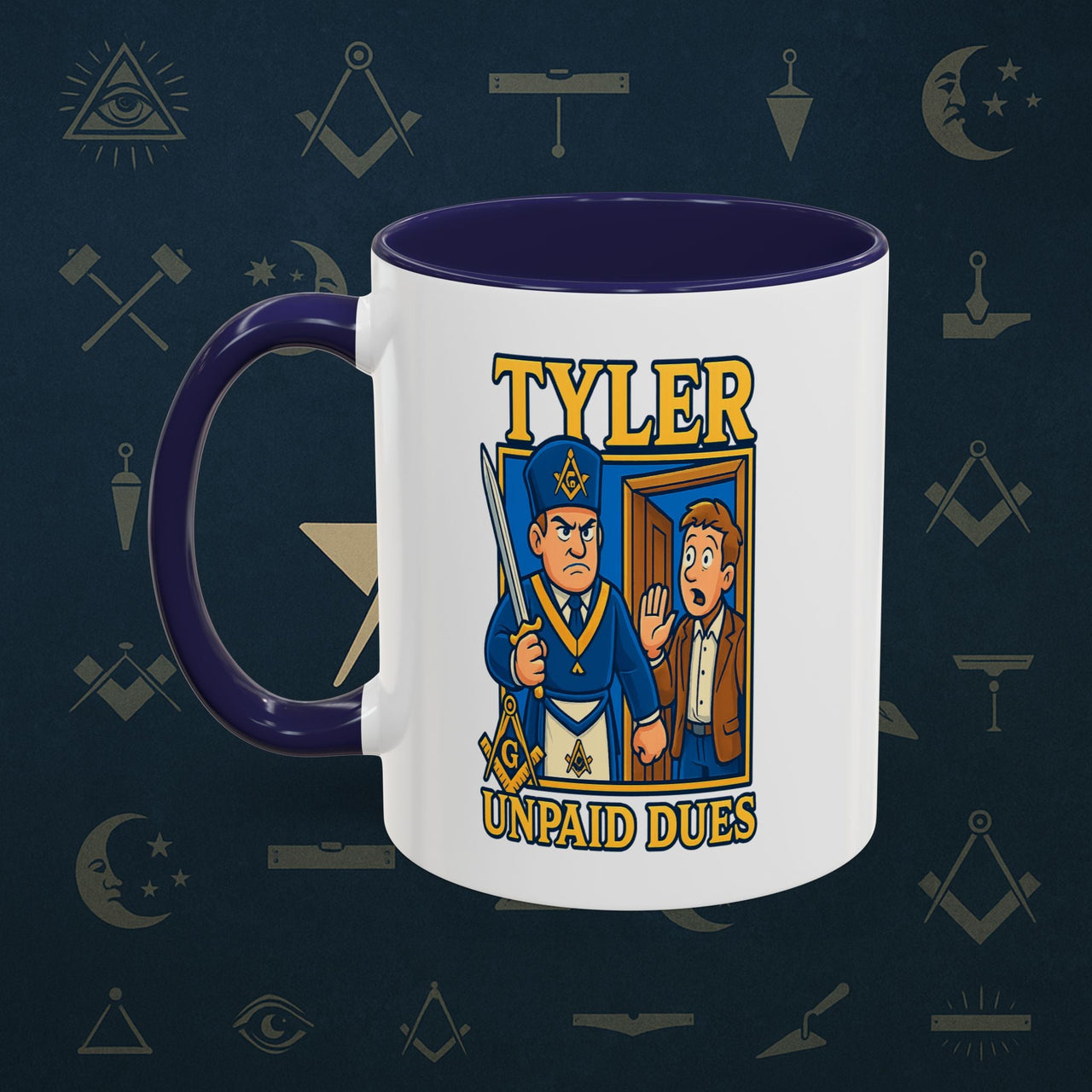 Masonic Mugs - Tyler's Reckoning - Tyler Printify