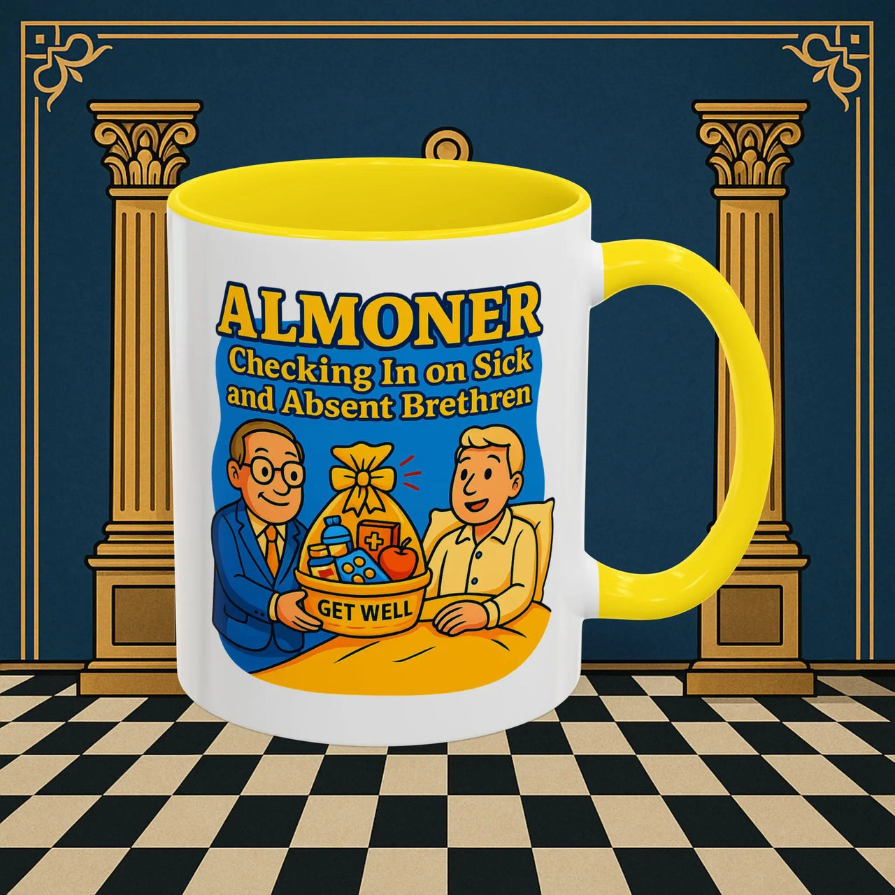 Masonic Mugs - Caring Compassion - Almoner Printify