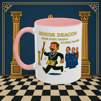 Masonic Mugs - Stepping Out - Senior Deacon Printify