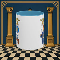 Masonic Mugs - Masonic Tea Break: Fraternal Humor in Comic Book Style, Junior Warden Printify
